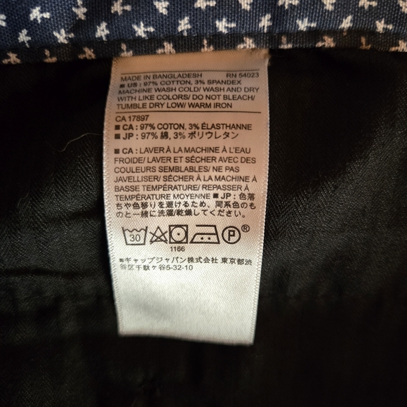 💙 Banana Republic Chinos | 👖 Men’s Pants 33x30 | Preppy Navy 💙 - Picture 6 of 7